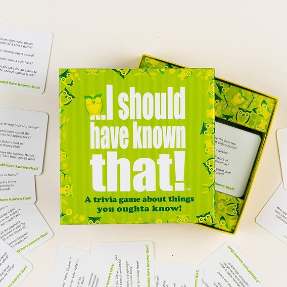 I Should Have Known That! - A Trivia Game About Things You Oughta Know - Picture 6 of 7